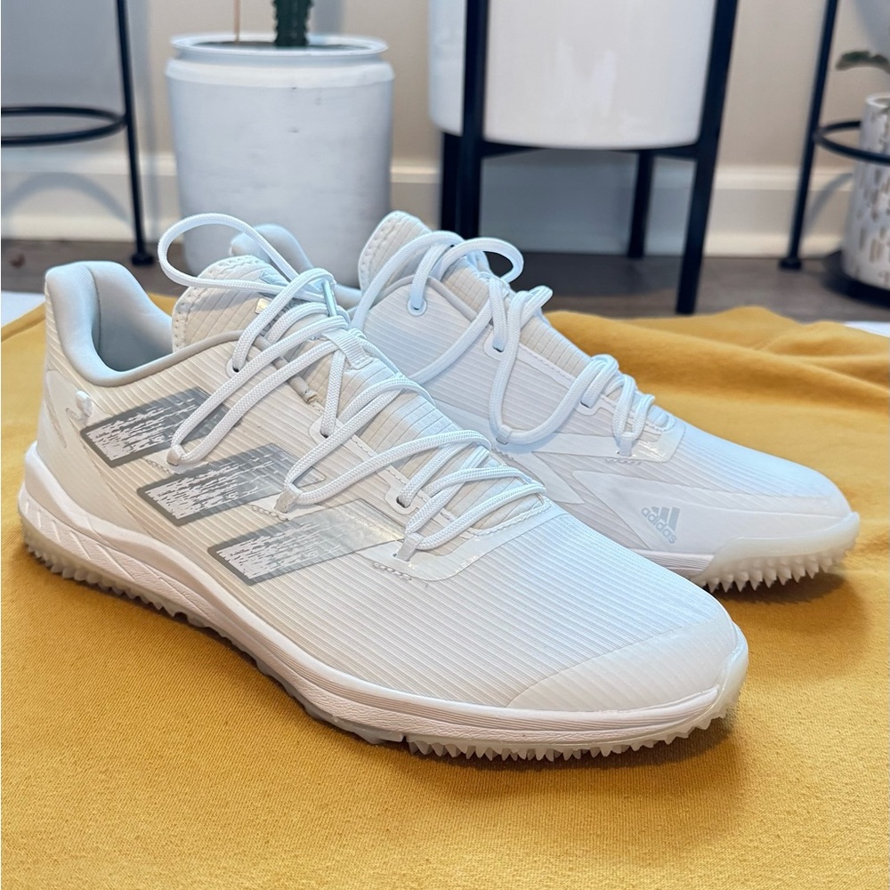 Adidas Men's White Athletic Sneakers